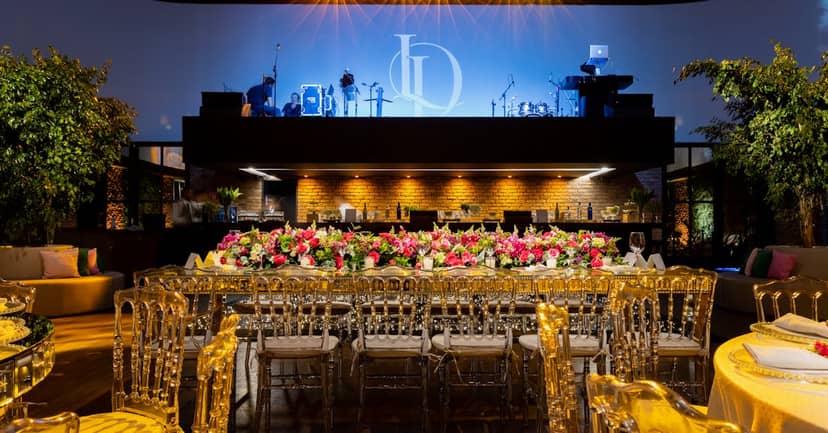 Illuminated Reception Bar